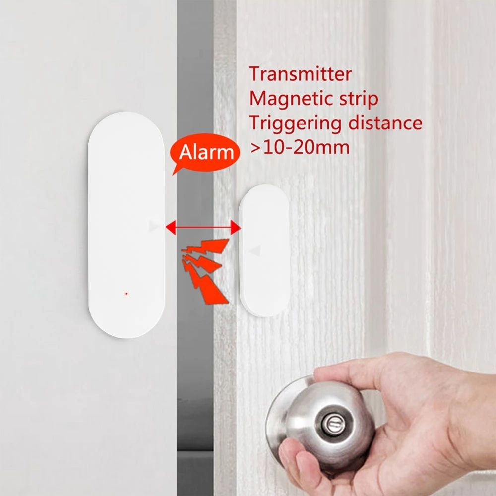 Smart Home Door Magnetic WiFi Alarm – Remote Access & Real-Time Security Reminder