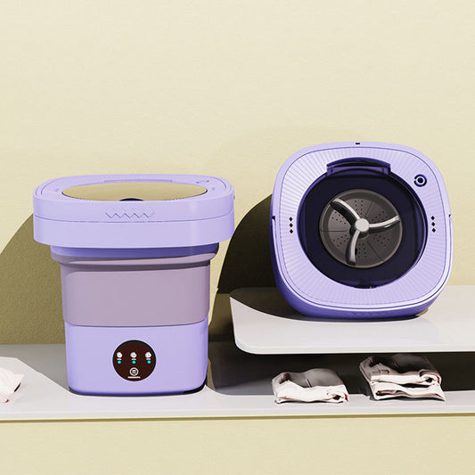 Foldable Mini Laundry Machine – Portable, Compact & Easy Washing for Travel, Dorm & Small Spaces