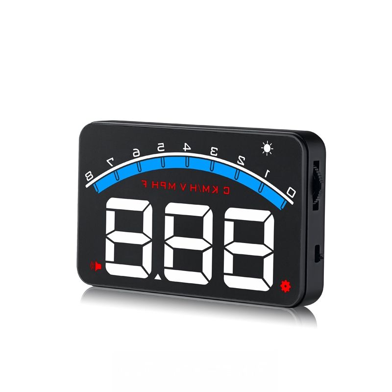 Car HUD Head Up Display – Windshield Projector for Speed, Fuel Consumption, Voltage & Driving Safety