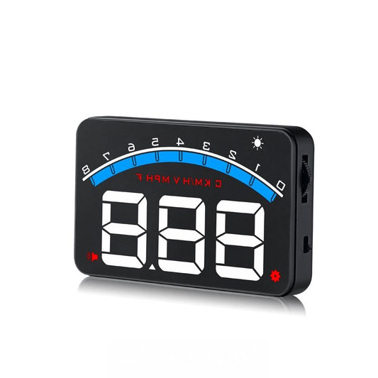 Car HUD Head Up Display – Windshield Projector for Speed, Fuel Consumption, Voltage & Driving Safety