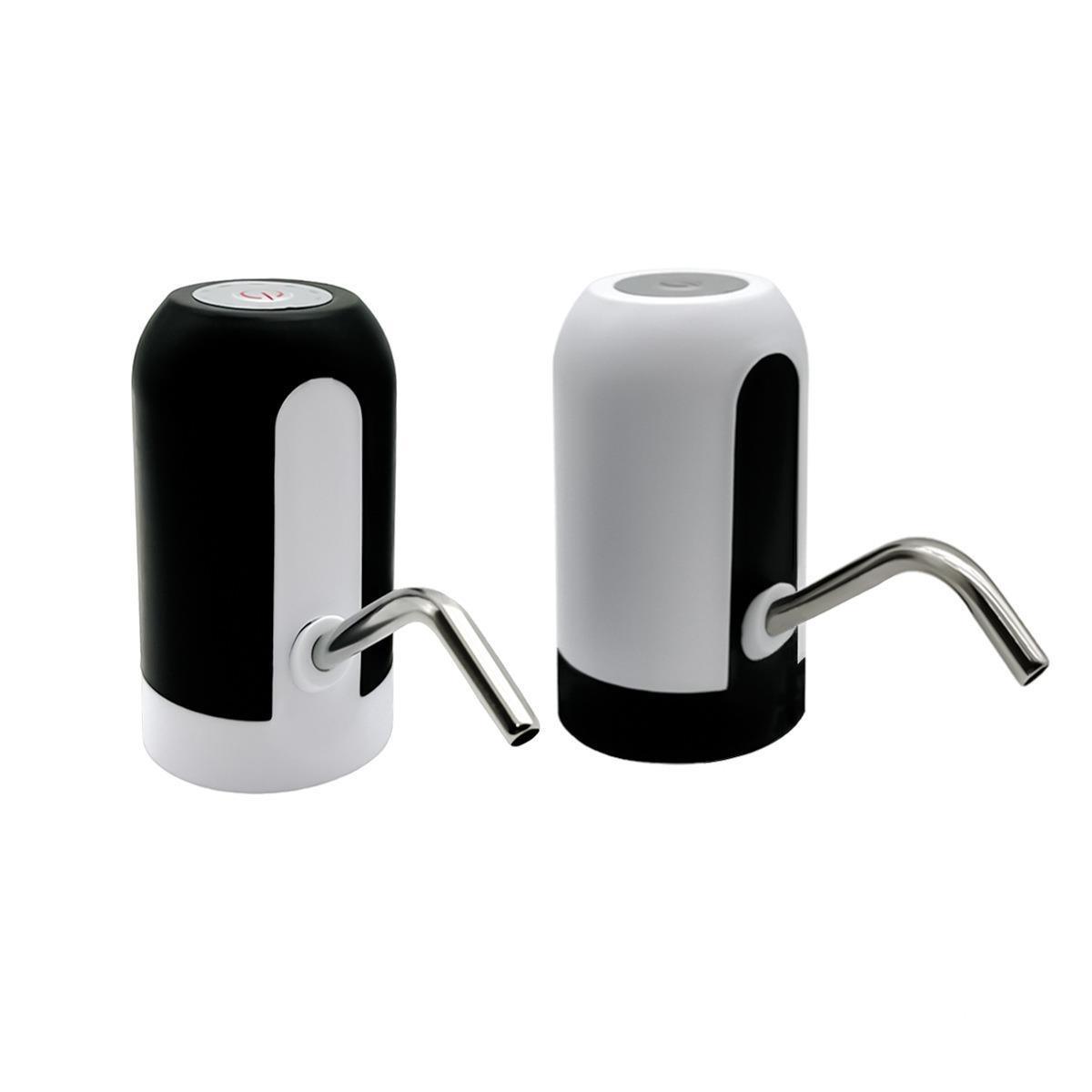 Stainless Steel Automatic Water Dispenser Pump – Portable USB Charging Drinking Bottle Pump for Home, Office & Travel