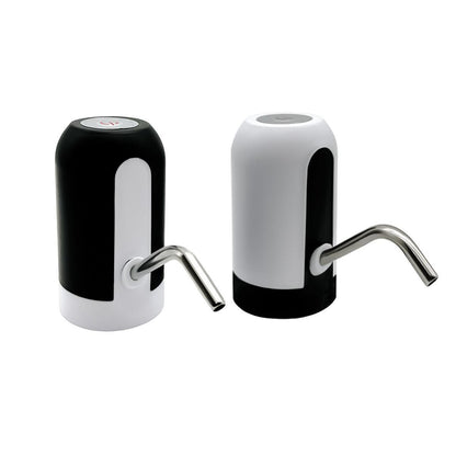 Stainless Steel Automatic Water Dispenser Pump – Portable USB Charging Drinking Bottle Pump for Home, Office & Travel
