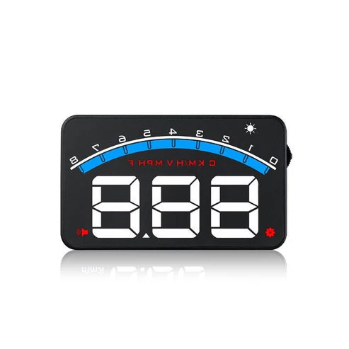 Car HUD Head Up Display – Windshield Projector for Speed, Fuel Consumption, Voltage & Driving Safety